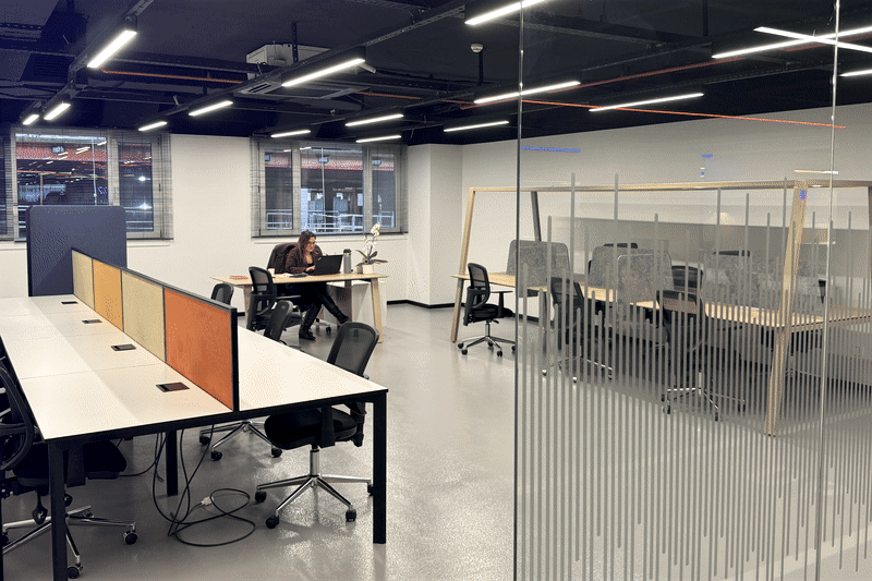 Ardventure İstanbul ofisine ait hazır ofis alanlarından kareler